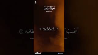 Surah AlQiyamah Verse 14 Recitation surahqiyamah surahalqiyamah [upl. by Fennie]