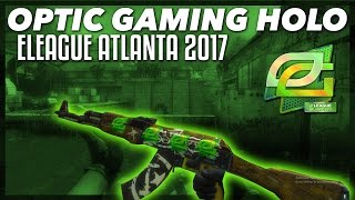 OpTic Gaming ELEAGUE Major Atlanta 2017 Holo Sticker  InGame Showcase [upl. by Alyat]