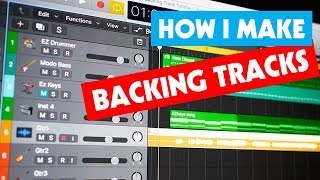 How I Make My Backing Tracks  Tutorial for Guitarists  Software I Use [upl. by Edalb]