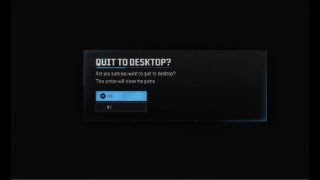 QUIT TO DESKTOP [upl. by Tatianas210]