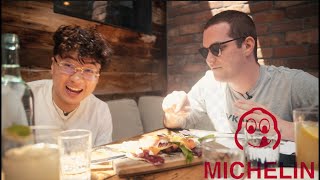 Trying MichelinRated Food STONED AF [upl. by Leinnad]