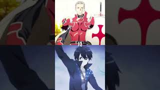 SAO Kirito vs Heathcliff anime animeedit edit 1v1 swordartonline sao [upl. by Bernadene]