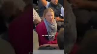 Police arrest Greta Thunberg at Eurovision protest in Sweden [upl. by Goggin933]