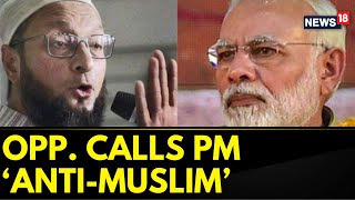 AIMIM Chief Asaduddin Owaisi Slams PM Modi Over His Interview To News18 India  English News [upl. by Airbmat286]