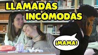 🎵 TONOS de LLAMADA DIVERTIDOS en la BIBLIO 🎵  Broma cámara oculta [upl. by Doownelg]