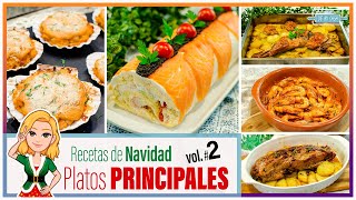 🎅5 RECETAS para la CENA o COMIDA de NAVIDAD 🎄que PUEDES HACER el DÍA de ANTES😋¡DELICIOSOS [upl. by Schofield108]