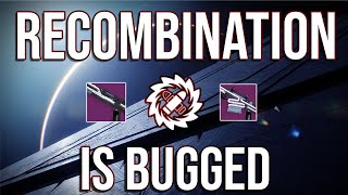 Recombination is BUGGED in PVP  New Top Tier Weapon Perk In Destiny 2 Beyond Light [upl. by Viki]