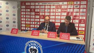 Konferencja prasowa po meczu Anwil Włocławek  Tauron GTK Gliwice 9688 [upl. by Akined]