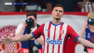 Gameplay FC 24  Girona vs Slovan Bratislava  Champions League  20242025 [upl. by Reve]