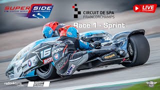 Sidecar World Championship  SpaFrancorchamps  2023  race 1  ENGLISH [upl. by Aleekat]