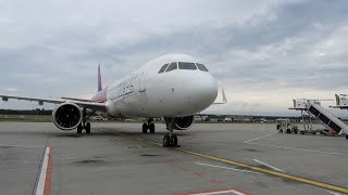 Wizz Air nyitójárat Brassóból Budapestre – 527 [upl. by Aneeras]