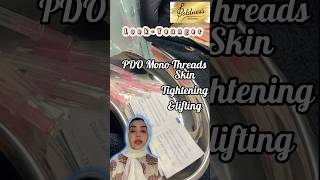 Would you try a PDO mono thread lift Results at the end threadlift threads beauty [upl. by Annawek]