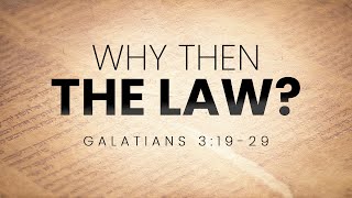 Why Then the Law Galatians 31929  119 Ministries [upl. by Akemot]