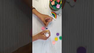 diy super clay keychain diy easycarft superclay craftforkids [upl. by Schwerin755]