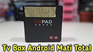 CARA MENGATASI TV BOX ANDROID EVPAD MATI TOTAL tvbox androidbox mxqpro4k mxqpro [upl. by Carma476]