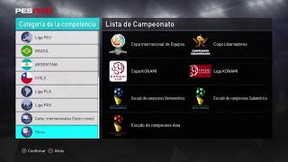 Pes 2018 Copa Libertadores [upl. by Mallina]