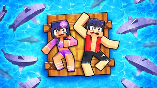 Aphmau and Aaron STRANDED AT SEA [upl. by Ekenna]