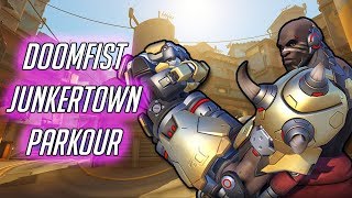 Doomfist Parkour Junkertown [upl. by Ysiad]