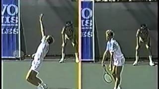 Edberg Serve Analysis [upl. by Christa]