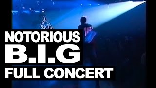 The Notorious BIG full concert live in London 1995 WeMissYouBIG [upl. by Cahilly]