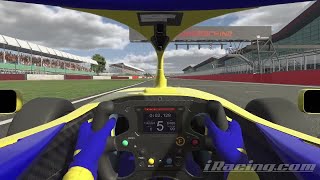 iRacing Silverstone Circuit  Grand Prix Super Formula Lights Dry Beginner Track Guide [upl. by Florida]