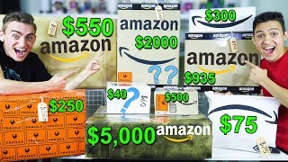 CHEAP VS EXPENSIVE AMAZON MYSTERY BOXES UNBOXING IPHONES AND IPADS HUGE BOX OPENING  GIVEAWAY [upl. by Iadahs]