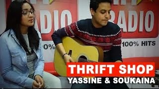 Yassine Jarram amp Soukaina  Thrift shop Acoustic Cover ياسين جرام amp سكينة  هيت راديو [upl. by Nemsaj]