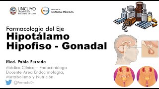 Farmacología del eje Hipotálamo  Hipófiso  Gonadal Dr Ferrada [upl. by Rutherfurd]