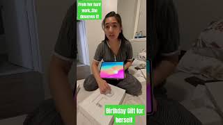 BIRTHDAY GIFT shortvideos shortsfeed shortsviral short shortsyoutube shortsvideo gift asmr [upl. by Acalia61]