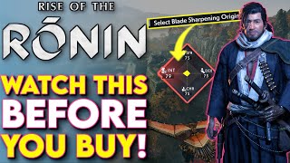 BIGGEST Things You Need To Know Before Rise of the Ronin  Rise of the Ronin Ultimate Breakdown [upl. by Eugatnom]