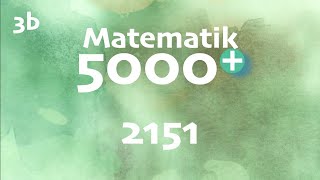 Matematik 5000 3b 2151 matte 3b [upl. by Geesey]