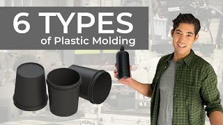 The 6 Different Types of Plastic Molding  Plascon Plastics [upl. by Lyred189]