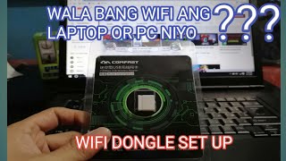 HOW TO SETUP USB WIRELESS ADAPTER WIFI DONGLE FOR LAPTOP AND PC [upl. by Botzow]