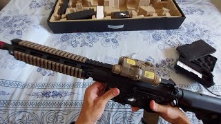 REVIEW AN PEQ 15 FMA TÁTICO MULTIFUNCIONAL AIRSOFT [upl. by Iraj]