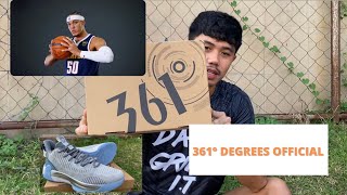 361 DEGREES OFFICIALAaron Gordon Basketball Shoes [upl. by Angele]