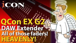 Icon Pro Audio  QCon Ex G2 Extender  Setup and Review [upl. by Rajiv]