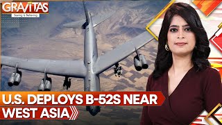 US Deploys B52s Near West Asia Amid IsraelIran Tensions  Gravitas  WION [upl. by Ricker]