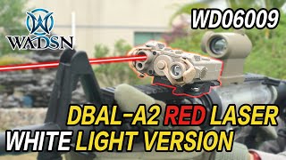 【WADSN TACTICAL】WD06009 AIRSOFT DBALA2 LASER [upl. by Ennayhc]