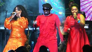 Ykee Benda amp Rachel Magola perform Obangaina with Afrigo Band at Hotel Africana Concert [upl. by Peednam858]