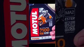 Motul 10w40 7100 4T Engine oil viralshorts trending engineoil ytshorts shorts motul [upl. by Feldstein652]