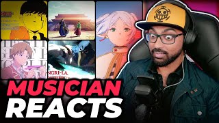 First Time Reacting to NEW Anime Openings 2024  Musician Reacts [upl. by Gersham489]