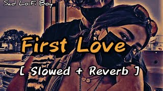 First Love Mashup  Slowed Reverb Sad LoFi Vebes newlofisongs bollywoodlofi lofivebes virallofi [upl. by Remoh487]