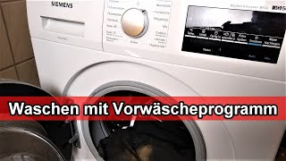 Vorwäsche richtig einstellen – Wie viel Waschmittel  Waschpulver richtig dosieren – Dosierung [upl. by Ful]