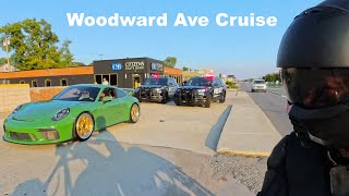 Police cracking down before the Woodward Dream Cruise 2024 [upl. by Mackler595]