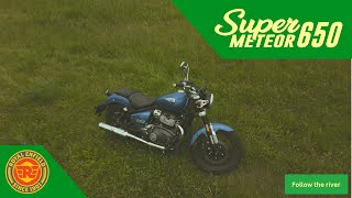 Royal Enfied SUPER Meteor 650  POHODLNÝ parťák NA CESTY [upl. by Kamilah]