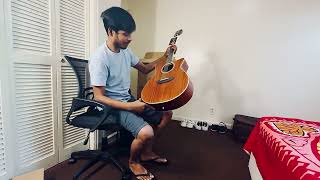 Unboxing Orangewood Rey Mahogany Guitar [upl. by Celene203]