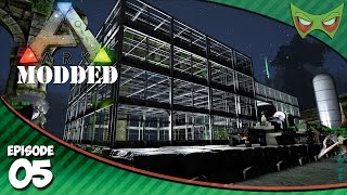 Ark Modded  Ep 05  Taming BushPeople  Ark Modded Lets Play [upl. by Aeret]