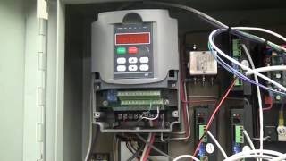 Huanyang VFD 22kw pt22  Programming [upl. by Adaliah]