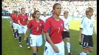 2003 WOMENS WORLD CUP USA vs Germany Match 5 [upl. by Stanfill]