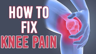 How To Fix Knee Pain  Key Exercises amp Stretches [upl. by Wehttam]